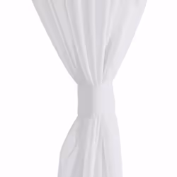 vidaXL 2x Sheer Curtain 140x245cm White Window Blind Shade Sunscreen Drape