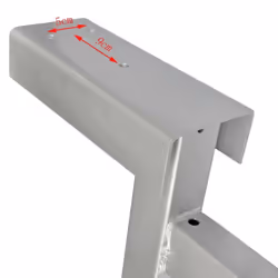 vidaXL Boat Trailer Winch Stand Bow Support Transport Carry Part Accessories - Additional view 4