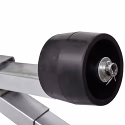 vidaXL Boat Trailer Bottom Support Bracket with Keel Rollers Holder Accessory