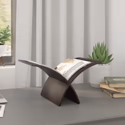 VidaXL 241218 magazine rack Brown