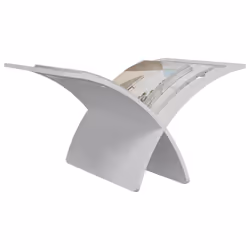 VidaXL 241219 magazine rack White - Additional view 5