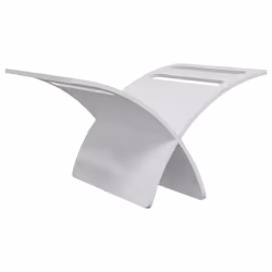 VidaXL 241219 magazine rack White - Additional view 7