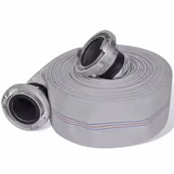 vidaXL Fire Hose 20m 3" with B-storz Couplings Flat Water Pump Reel Tubing