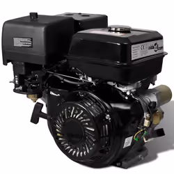 vidaXL Petrol Engine 15HP 11kW Black Gasoline Generators 4-stroke Petrol Power