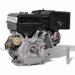 vidaXL Petrol Engine 15HP 11kW Black Gasoline Generators 4-stroke Petrol Power