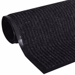 VidaXL 241264 door mat Commercial doormat Indoor Rectangular Black