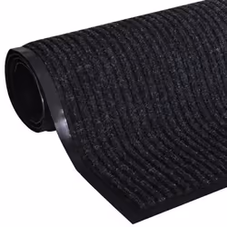 VidaXL 241266 door mat Commercial doormat Indoor Rectangular Black