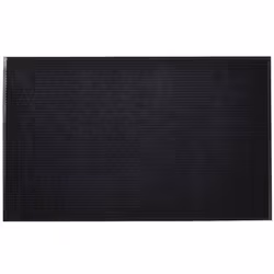 VidaXL 241267, Commercial doormat, Indoor, Rectangular, Black, Monochromatic, Polyester