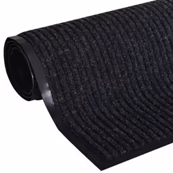 VidaXL 241267 door mat Commercial doormat Indoor Rectangular Black