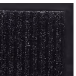 VidaXL 241267 door mat Commercial doormat Indoor Rectangular Black - Additional view 5