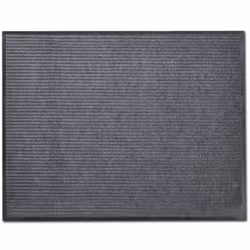VidaXL 241274, Commercial doormat, Indoor, Rectangular, Grey, Monochromatic, Polyester