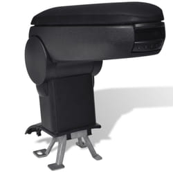 vidaXL Car Armrest Black for VW New Polo (2011) Arm Rest Centre Console Car