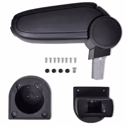 vidaXL Car Armrest Black for Toyota Yaris (2008) Arm Rest Centre Console Car