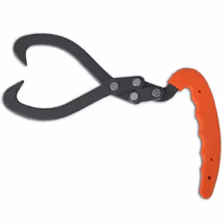 vidaXL 4x Log Tongs with PVC Handle Forestry Grabber Skidding Lifting Timber - Additional view 2