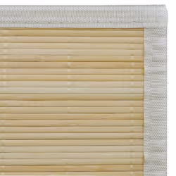 Rectangular Natural Bamboo Rug 80 x 200 cm - Additional view 4