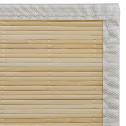Rectangular Natural Bamboo Rug 120 x 180 cm - Additional view 8
