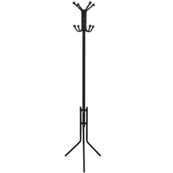 VidaXL 241172 coat rack Floorstanding 8 hook(s) Black