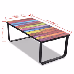 VidaXL 241175 coffee/side/end table - Additional view 7