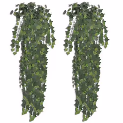 VidaXL Green Artificial Ivy Bush, Indoor, Artificial non-flowering plant, Ivy, Green, Plastic, 900 mm