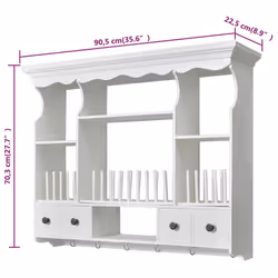 VidaXL 241372 kitchen/dining storage cabinet - Additional view 8