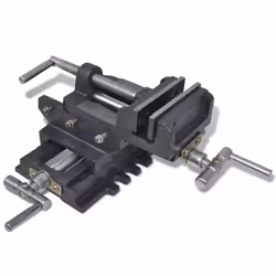 vidaXL Manually Cross Slide Drill Press Vice 78 mm Milling Drilling Clamp - Additional view 4