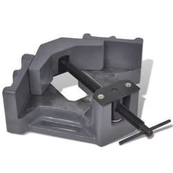 vidaXL Manual Drill Press Corner Vice 115 mm Milling Drilling Tool Clamp
