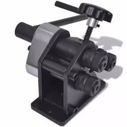 vidaXL Manual Roll Bending Machine Cast Iron Workbench Rolling Bender Tool - Additional view 3