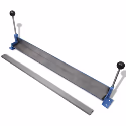 vidaXL Manually Operated Steel Plate Folding Machine 760mm Workshop Folder