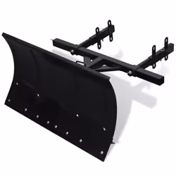 vidaXL Snow Plough Blade for Snow Thrower Blower Remover 80x44 cm/100x44 cm - 80 x 44 cm