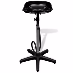 Salon Washing Hairdresser Black Hair Wash Basin PortableMobile Backwash Sink