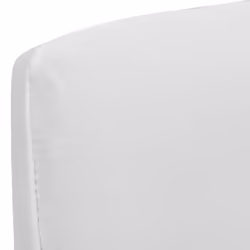 VidaXL White Straight Stretchable Chair Cover