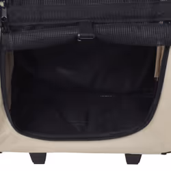 vidaXL Foldable Multipurpose Pet Trolley Beige Doggy Travel Trailer Stroller - Additional view 5