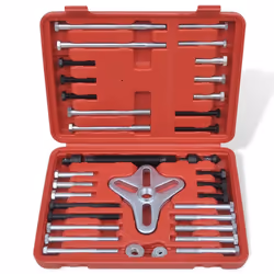 vidaXL Harmonic Balance Puller Set 45 pcs Yoke Centre Adapter Thrust Washer - Additional view 2