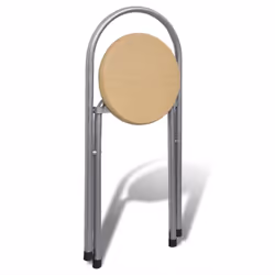 Foldable Breakfast Bar Set with 2 Chairs Small Space Dining Set 3 pcs - Additional view 6