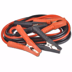 vidaXL 2x Car Start Booster Cable 500 A Jump Lead Emergency Truck Van Lorry