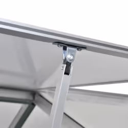 Reinforced Aluminium Greenhouse with Base Frame 4.6 m2 - Additional view 4