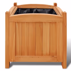 vidaXL Wooden Raised Bed Set of 2 Garden Planter Plant Pot Patio Flower Pot - Additional view 2