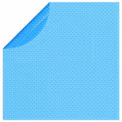 vidaXL Pool Cover Round 488 cm PE Blue Safety Ground Cloth Protect Base Sheet - Additional view 4