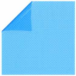 vidaXL Pool Cover Rectangular 300x200cm PE Blue Ground Cloth Base Protector - Additional view 3