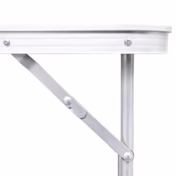 vidaXL Foldable Camping Table with Metal Frame Outdoor Garden Carrying Desk - Additional view 4