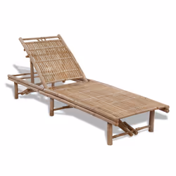VidaXL 41499, Lounge, Padded seat, Bamboo, 650 mm, 2000 mm, 870 mm