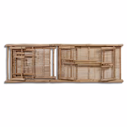 VidaXL 41499 outdoor chair Lounge Padded seat Bamboo - Additional view 5