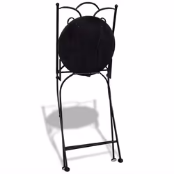 VidaXL 41531 outdoor chair Terrace Ceramic, Iron Blue, White - Additional view 6