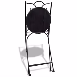VidaXL 41535 outdoor chair Terrace Ceramic, Iron Terracotta, White