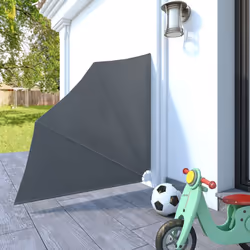 New Patio Balcony Side Awning Collapsible Garden Multi Sizes Multi Colours - grey, 140 x 140 cm - Additional view 6