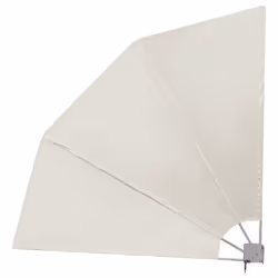 New Patio Balcony Side Awning Collapsible Garden Multi Sizes Multi Colours - cream, 210 x 210 cm