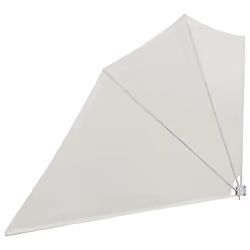 New Patio Balcony Side Awning Collapsible Garden Multi Sizes Multi Colours - cream, 160 x 240 cm - Additional view 2