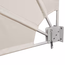 New Patio Balcony Side Awning Collapsible Garden Multi Sizes Multi Colours - cream, 160 x 240 cm - Additional view 3