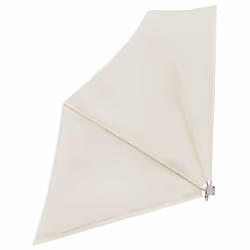 New Patio Balcony Side Awning Collapsible Garden Multi Sizes Multi Colours - cream, 140 x 140 cm