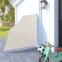 New Patio Balcony Side Awning Collapsible Garden Multi Sizes Multi Colours - cream, 140 x 140 cm - Additional view 6